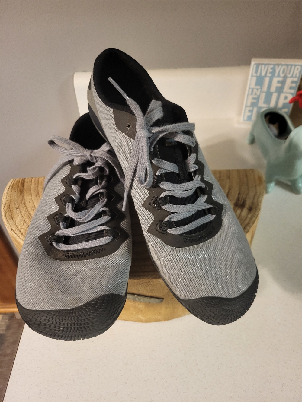 Merrell Shoes Womens 11 Grey Glove 4 Barefoot Minimalist Sneaker Vibram